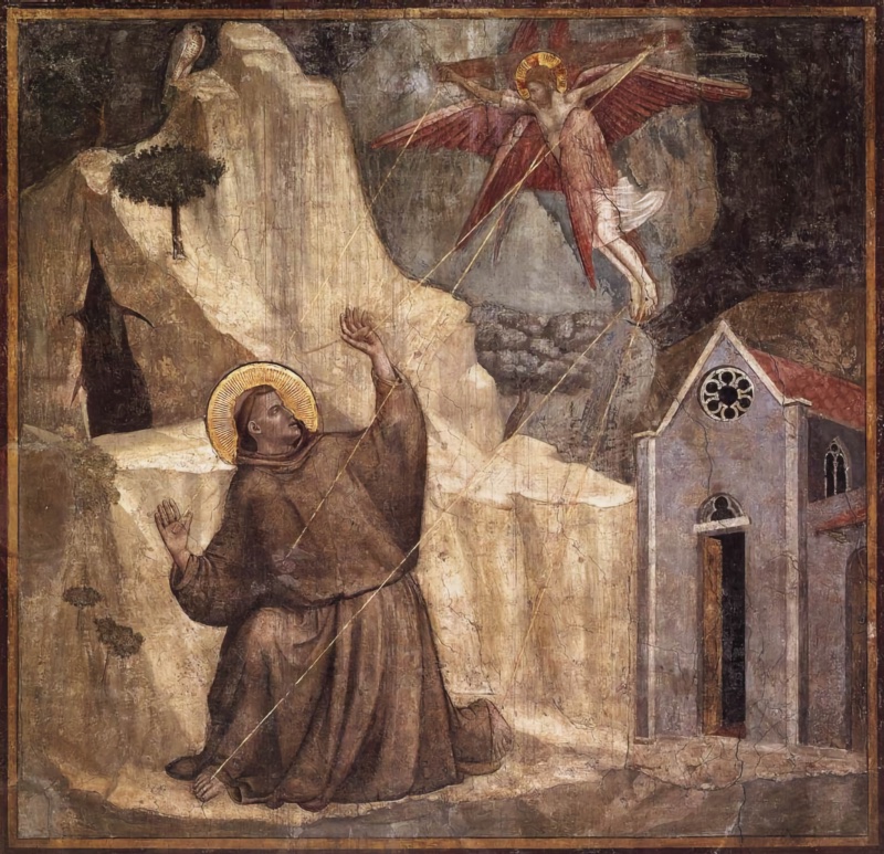 Bardi Chapel - Saint Francis receives the stigmata